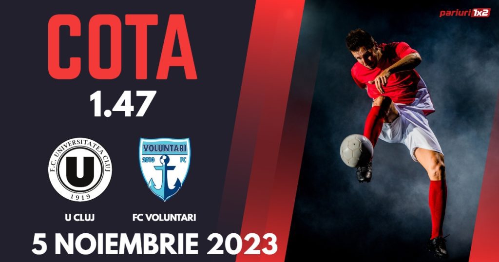 „U” Cluj – FC Voluntari: Ponturi Pariuri Fotbal SuperLiga, 05.11.2023 »»