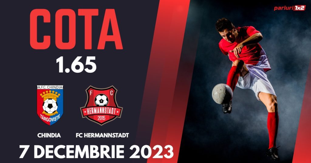 Chindia – FC Hermannstadt: Ponturi Pariuri Fotbal Cupa României, 07.12.2023 »»