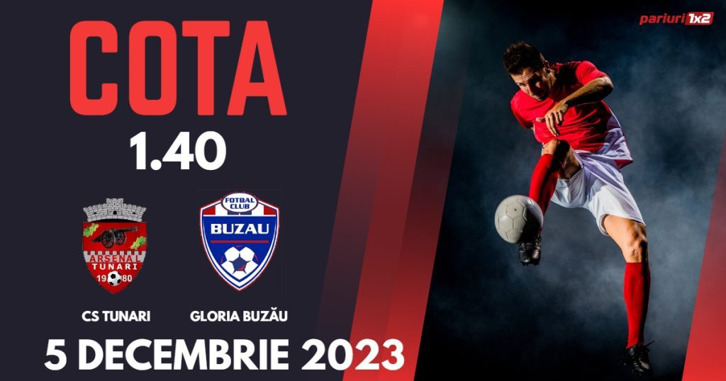 CS Tunari – Gloria Buzău: Ponturi Pariuri Fotbal Cupa României, 05.12.2023 »»