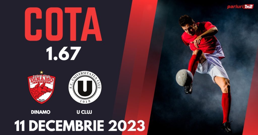 Dinamo – „U” Cluj: Ponturi Pariuri Fotbal SuperLiga, 11.12.2023 »»