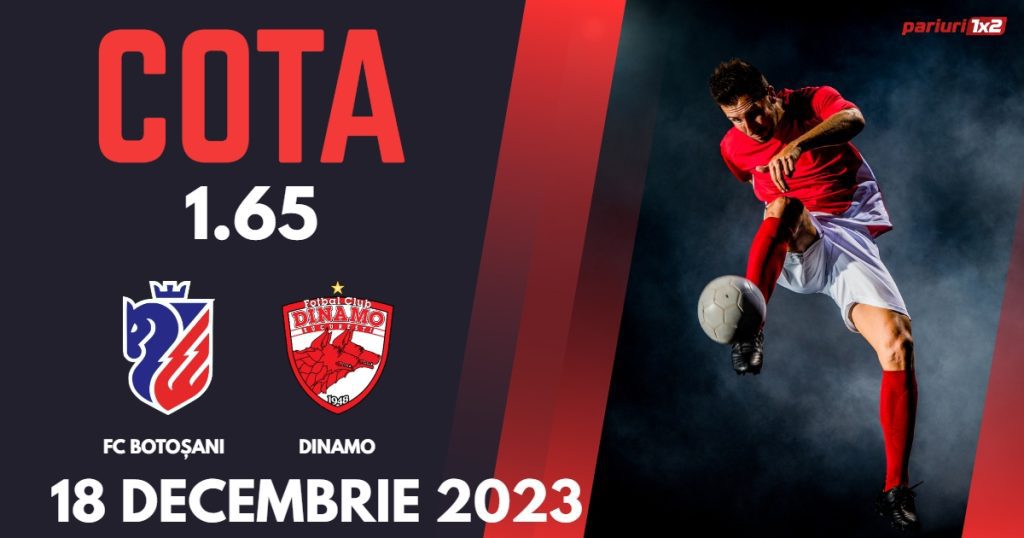 FC Botoșani – Dinamo: Ponturi Pariuri Fotbal SuperLiga, 18.12.2023 »»