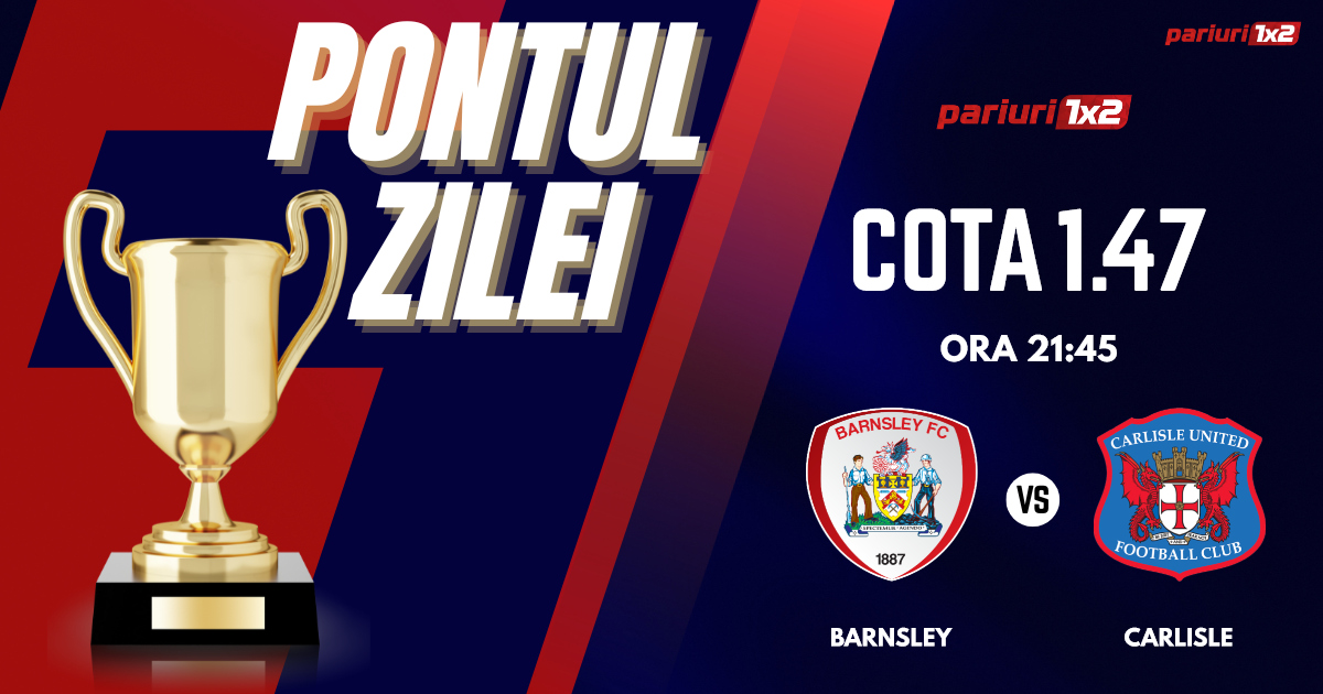 Pontul Zilei, 16 ianuarie: Patru zile consecutive de profit ! Astăzi Barnsley – Carlisle