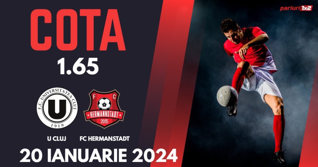„U” Cluj – FC Hermannstadt, Ponturi Pariuri Fotbal SuperLiga, 20.01.2024