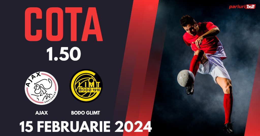 Ajax – Bodo Glimt, Ponturi Pariuri Fotbal Conference League, 15.02.2024