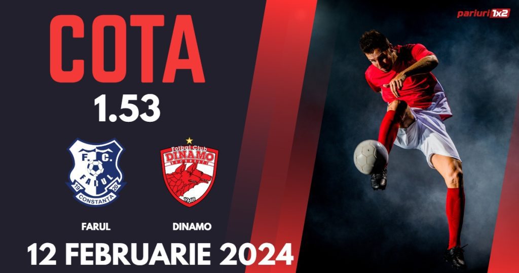 Farul – Dinamo, Ponturi Pariuri Fotbal SuperLiga, 12.02.2024