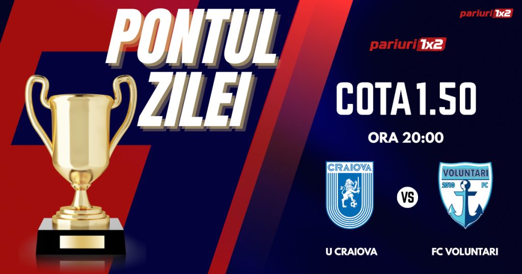Pontul Zilei, 26 februarie :Șase zile consecutive de profit! Astăzi U Craiova – Voluntari!