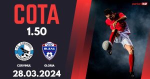 Corvinul Hunedoara – Gloria Buzău, Ponturi Pariuri Fotbal Play-off Liga 2, 28.03.2024