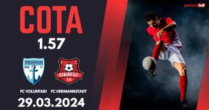 FC Voluntari – FC Hermannstadt, Ponturi Pariuri Fotbal Play-out SuperLiga, 29.03.2024