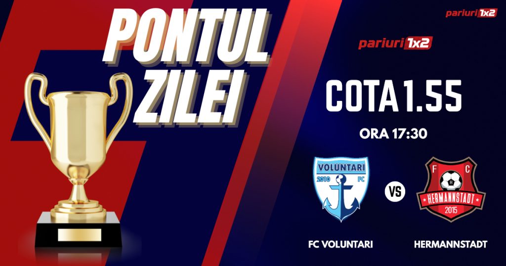 Pontul Zilei, 29 martie: Profitul vine din Superliga! Astăzi FC Voluntari – Hermannstadt!
