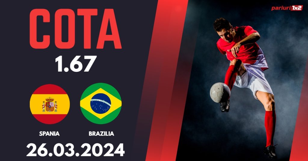 Spania – Brazilia, Ponturi Pariuri Fotbal Amical Internationale, 26.03.2024