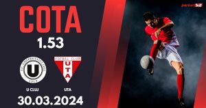 „U” Cluj – UTA, Ponturi Pariuri Fotbal Play-out SuperLiga, 30.03.2024