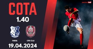 Farul – CFR Cluj, Ponturi Pariuri Fotbal Play-off SuperLiga, 19.04.2024