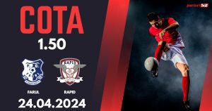 Farul – Rapid, Ponturi Pariuri Fotbal Play-off SuperLiga, 24.04.2024