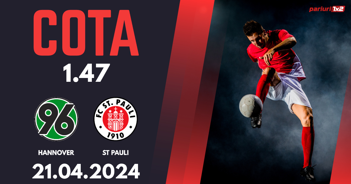 Hannover – St. Pauli, Ponturi Pariuri Fotbal Zweite Bundesliga, 21.04.2024