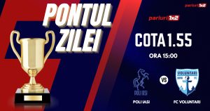 Pontul Zilei, 20 aprilie: Două zile consecutive de profit! Astăzi Poli Iași –  FC Voluntari!