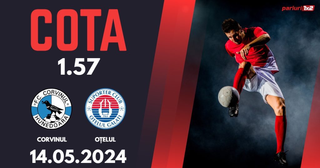 Corvinul – Oțelul, Ponturi Pariuri Fotbal Cupa României, 15.05.2024