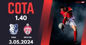 Farul – Sepsi OSK, Ponturi Pariuri Fotbal Play-off SuperLiga, 03.05.2024