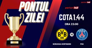 Pontul Zilei, 01 mai: Opt zile consecutive de profit! Astăzi Borussia Dortmund – PSG!