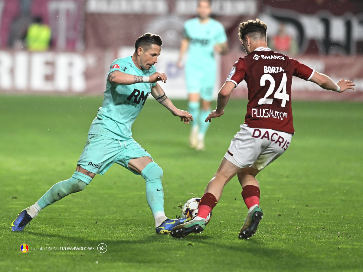 Derby feroviar în Gruia: CFR Cluj - Rapid București