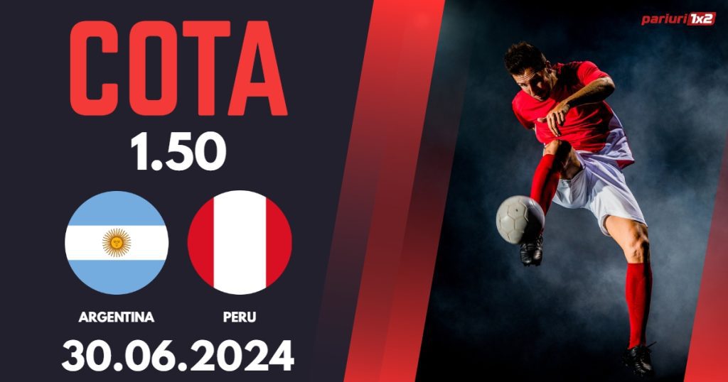 Argentina – Peru, Ponturi Pariuri Fotbal Copa America, 30.06.2024