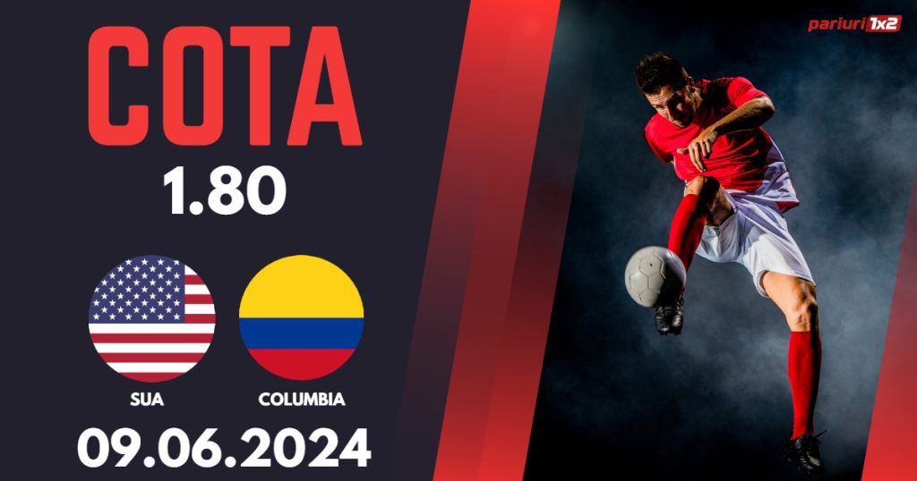 SUA – Columbia, Ponturi Pariuri Fotbal Amicale Internationale, 09.06.2024