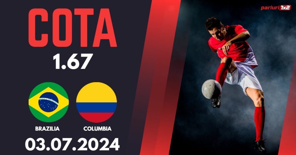 Brazilia – Columbia, Ponturi Pariuri Fotbal Copa America, 03.07.2024