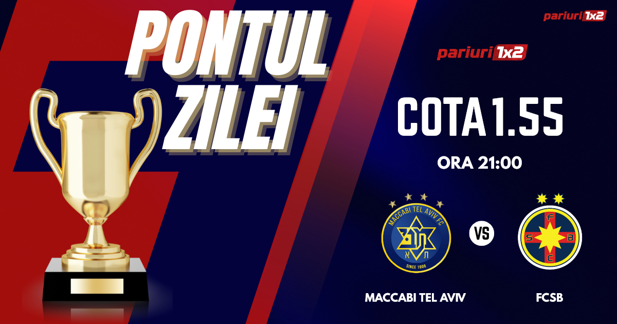 Pontul Zilei, 31 iulie : Profitul vine din Liga Campionilor!  Astăzi Maccabi Tel Aviv – FCSB!