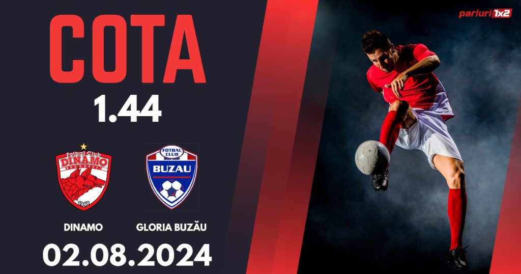 Dinamo – Gloria Buzău, Ponturi Pariuri Fotbal Superliga, 02.08.2024