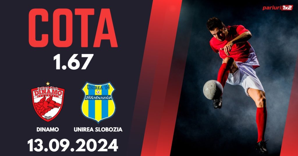 Dinamo – Unirea Slobozia, Ponturi Pariuri Fotbal Superliga, 13.09.2024