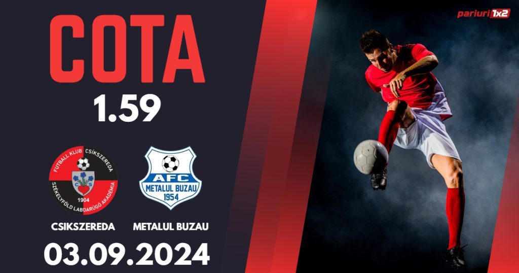 Csikszereda Miercurea Ciuc – Metalul Buzau, Ponturi Pariuri Fotbal Liga 2, 03.09.2024