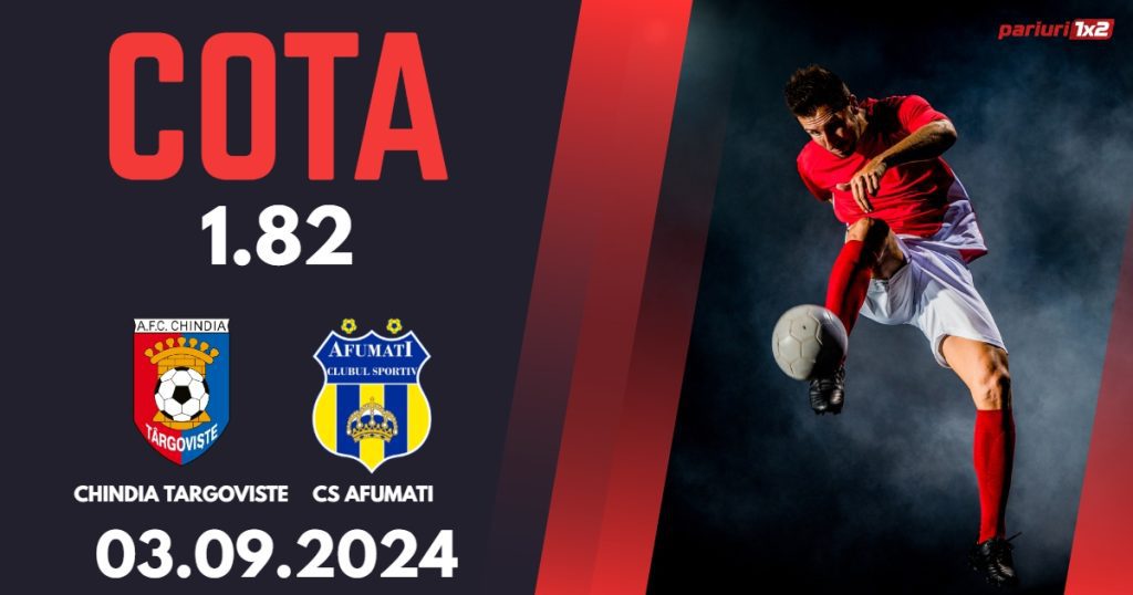 Chindia Targoviste – CS Afumati, Ponturi Pariuri Fotbal Liga 2, 03.09.2024