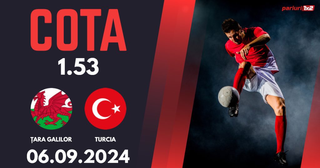 Țara Galilor – Turcia, Ponturi Pariuri Fotbal Liga Națiunilor, 06.09.2024