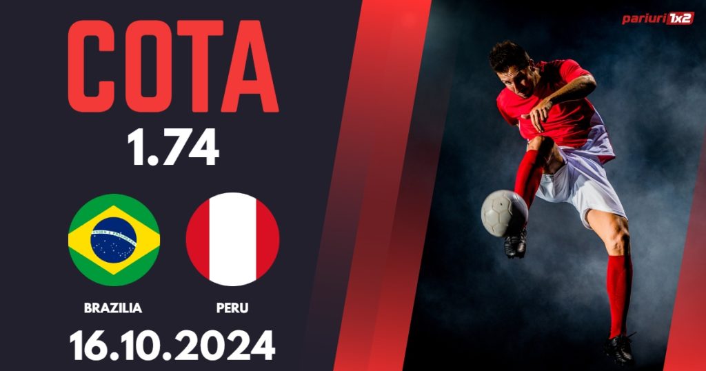 Brazilia – Peru, Ponturi Pariuri Fotbal calificari Cupa Mondiala, 16.10.2024