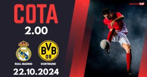 Real Madrid – Borussia Dortmund, Ponturi Pariuri Fotbal Liga Campionilor, 22.10.2024