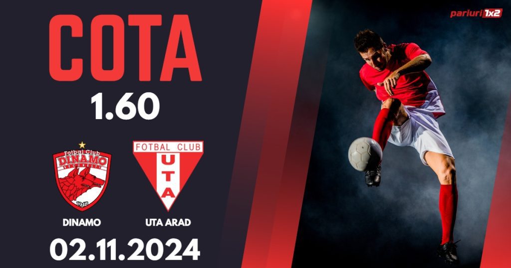 Dinamo – UTA Arad, Ponturi Pariuri Fotbal Superliga Romaniei, 02.11.2024