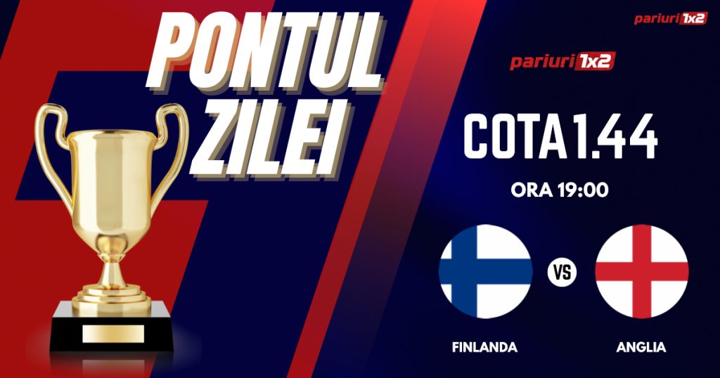 Pontul Zilei, 13 octombrie : Selecțiile oferite în ultimele TREI zile  au fost CÂȘTIGĂTOARE !  Astăzi Finlanda – Anglia!
