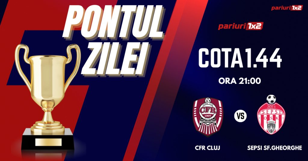 Pontul Zilei, 25 octombrie : Profitul vine din Superliga !  Astăzi CFR Cluj – Sepsi Sf. Gheorghe!