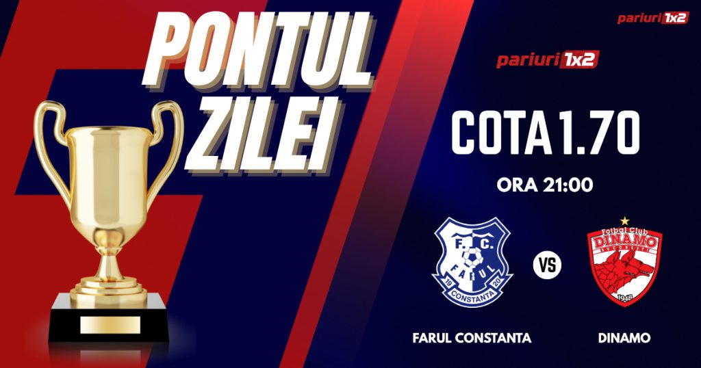 Pontul Zilei, 04 octombrie : Selecțiile oferite în ultimele DOUĂ zile au fost CÂȘTIGĂTOARE!  Astăzi Farul Constanța – Dinamo!