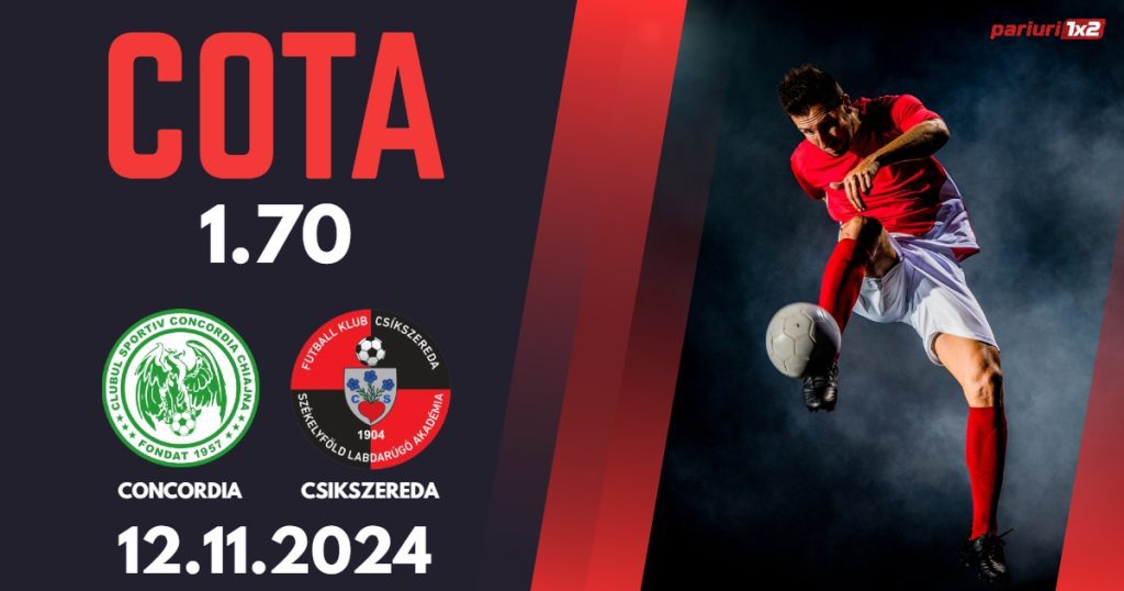 Concordia Chiajna – Csikszereda, Ponturi Pariuri Fotbal Liga 2, 12.11.2024