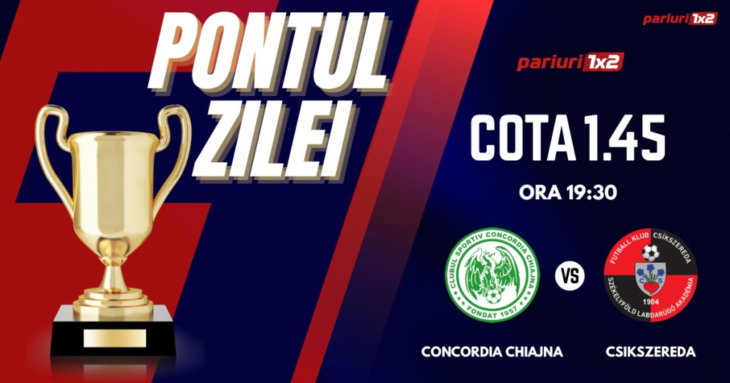 Pontul Zilei, 12 noiembrie : Profitul vine din Liga a 2-a!  Astăzi Concordia Chiajna – Csikszereda!