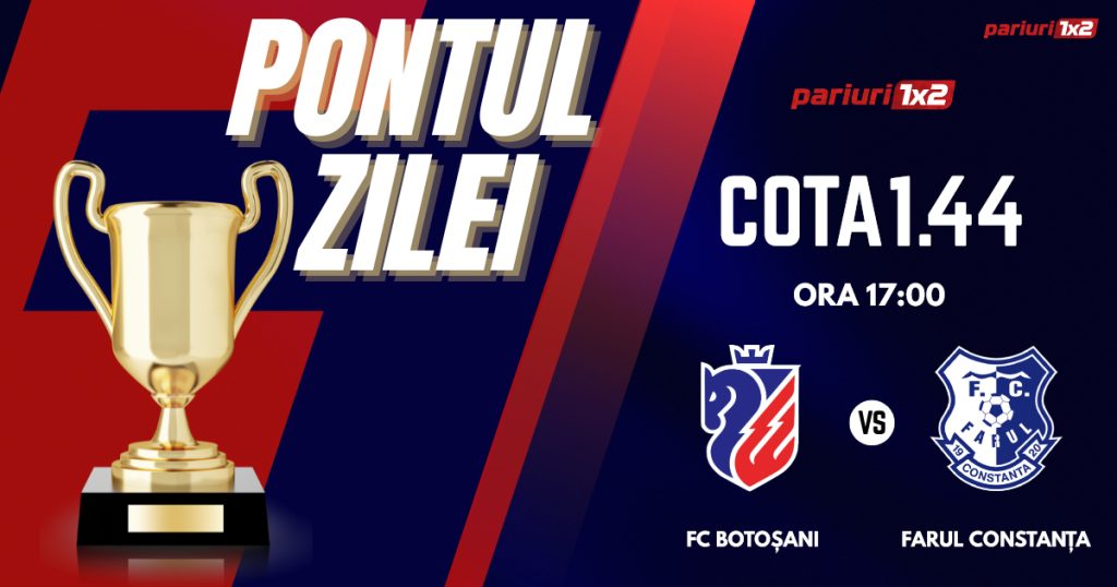 Pontul Zilei, 29 noiembrie : Selecția oferită IERI a fost CÂȘTIGĂTOARE!  Astăzi FC Botoșani – Farul Constanța!