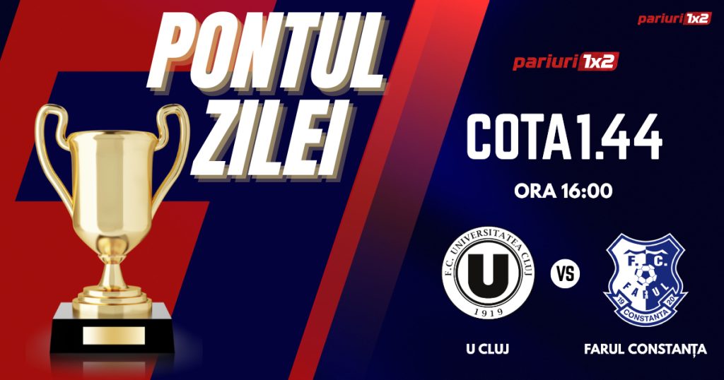 Pontul Zilei, 03 noiembrie : IERI a fost zi de profit !  Astăzi U Cluj – Farul Constanța!