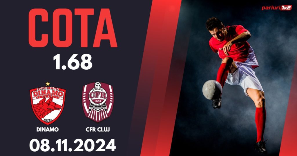 Dinamo – CFR Cluj, Ponturi Pariuri Fotbal Superliga Romaniei, 08.11.2024