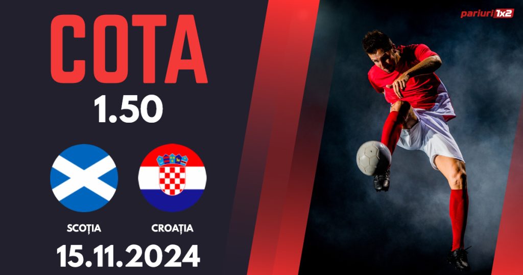 Scoția – Croația, Ponturi Pariuri Fotbal Liga Națiunilor, 15.11.2024
