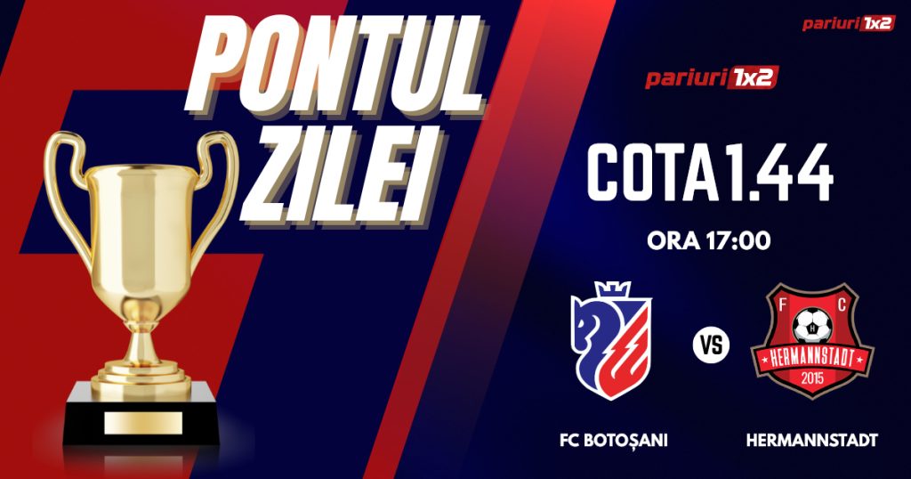 Pontul Zilei, 13 decembrie : Selecțiile oferite în ultimele PATRU au fost CÂȘTIGĂTOARE!  Astăzi FC Botoșani – Hermannstadt!