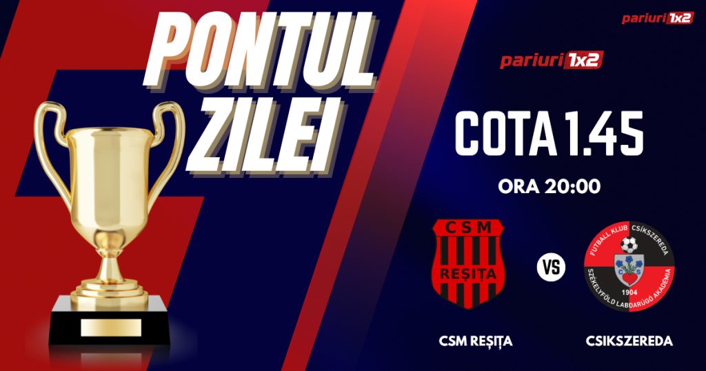 Pontul Zilei, 17 decembrie : Selecția oferită IERI a fost CÂȘTIGĂTOARE!  Astăzi CSM Reșița – Csikszereda!