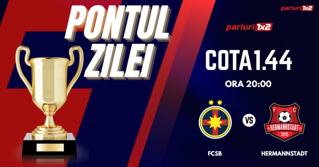 Pontul Zilei, 17 ianuarie : Selecțiile oferite în ultimele CINCI zile au fost CÂȘTIGĂTOARE!  Astăzi FCSB – Hermannstadt!