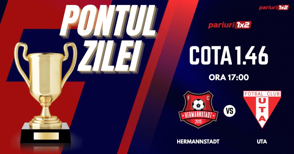 Pontul Zilei, 31 ianuarie : Pentru al 13-lea „VERDE” în ultimele 14 zile mizăm pe Superliga!  Astăzi Hermannstadt – UTA!