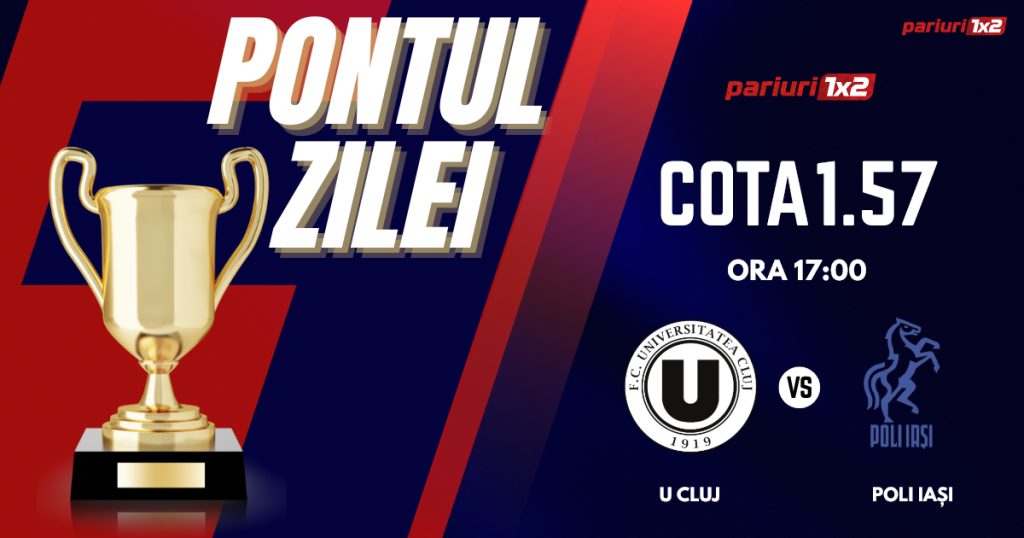 Pontul Zilei, 09 februarie: Pentru al 4-lea „VERDE” consecutiv mergem în Superliga!  Astăzi U Cluj – Poli Iași!