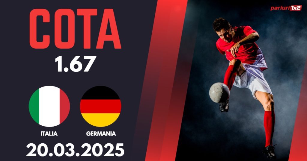 Italia – Germania, Ponturi Pariuri Fotbal Liga Natiunilor, 20.03.2025